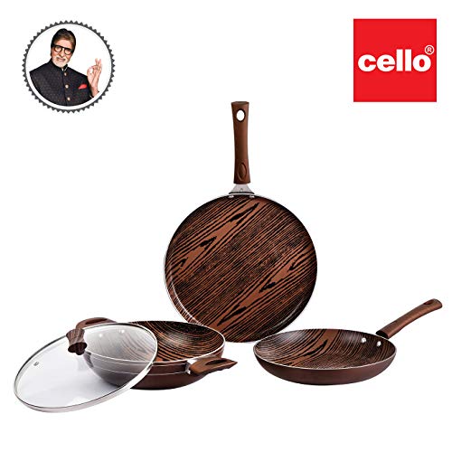 CELLO Prima 3-Piece Non-Stick Aluminium