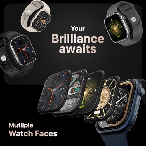 Fire-Boltt Brillia Smart Watch 2.02” Super AMOLED Display, Bluetooth Calling, SpO2, Heart Rate Monitor, 120+ Sports Modes, Fitness Tracker, Voice Assistant, Smart Watch for Man & Women– Grey - Image 7