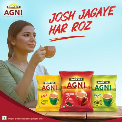 Tata Tea Agni 1kg, Strong Chai With 10% Extra Strong Leaves, Black Tea - Image 7