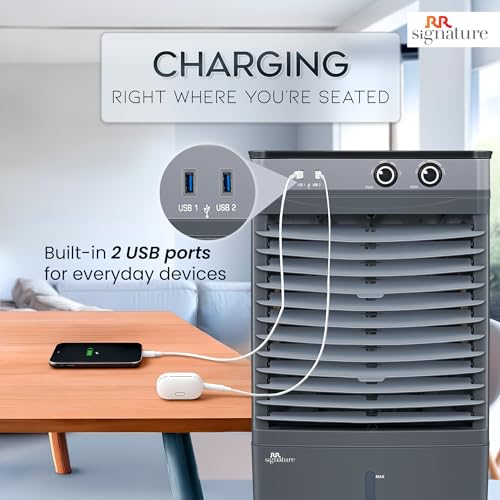 RR Signature WINCHILL CH Personal Air Cooler 50 LTR 【Dark Grey】 - Image 5