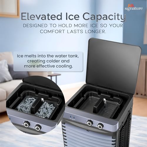 RR Signature WINCHILL CH Personal Air Cooler 50 LTR 【Dark Grey】 - Image 6