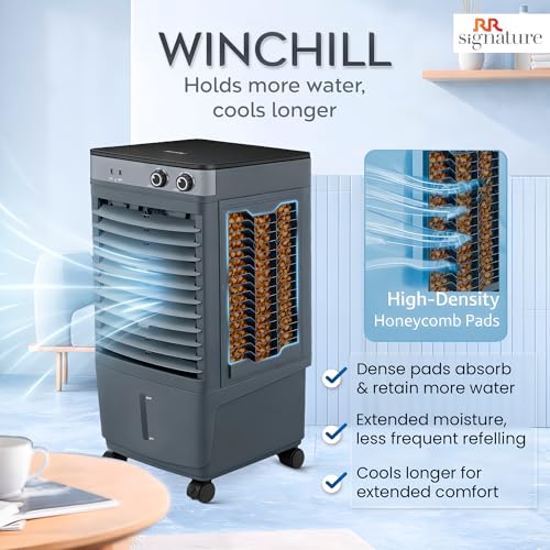 RR Signature WINCHILL CH Personal Air Cooler 50 LTR 【Dark Grey】 - Image 7