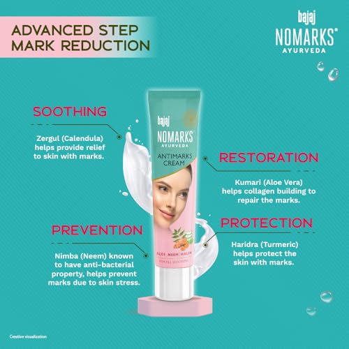 Bajaj Nomarks Ayurveda Cream for Normal Skin,25gm - Image 7
