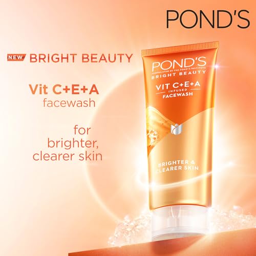 POND'S Bright Beauty Vit C+E+A Gel Face Wash 100ml - Image 3