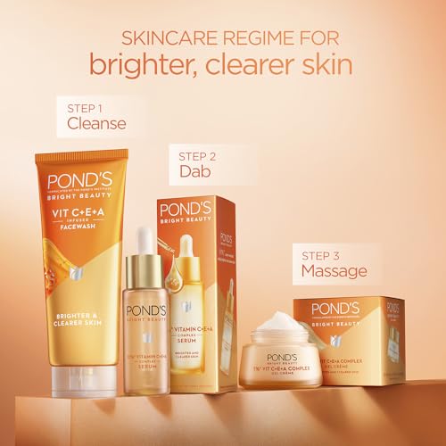 POND'S Bright Beauty Vit C+E+A Gel Face Wash 100ml - Image 6