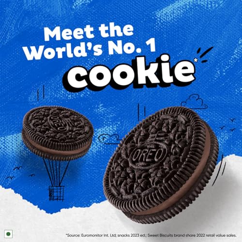 Cadbury Oreo Chocolate Flavour Crème Sandwich Biscuit, 876.75 g - Image 5
