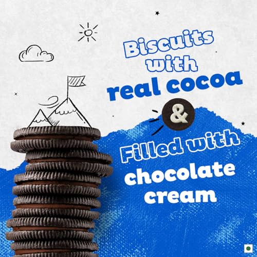 Cadbury Oreo Chocolate Flavour Crème Sandwich Biscuit, 876.75 g - Image 6