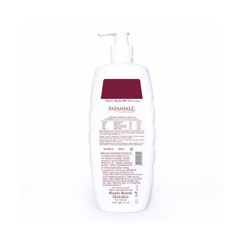 Patanjali Kesh Kanti Reetha Hair Cleanser 650 Ml, Natural Shampoo for Thick & Black Hairs, Scalp Cleansers for Men and Women, All Types - Image 7