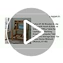 Callas ST-40 Wooden Study Table with Hutch & Bottom Storage – Multi-Purpose Office Desk for Laptop, Computer, Writing & Study – Durable Engineered Wood Workstation for Home & Office (Walnut, ST-40) - Image 2