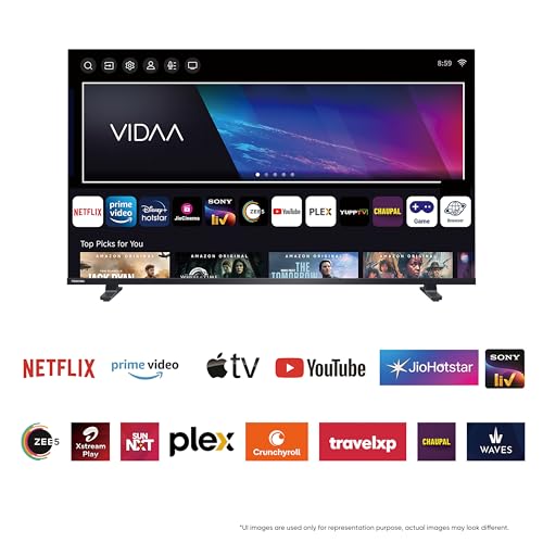Toshiba 164 cm (65 Inches) 4K Ultra HD Smart QLED TV | Dolby Atmos, HDR10+ | 24W Powerful Speakers | AI Sports Mode | REGZA Engine ZR | Voice Control | AI 4K Upscaling | VIDAA OS | 65M450RP (Black) - Image 4