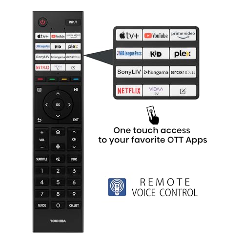 Toshiba 164 cm (65 Inches) 4K Ultra HD Smart QLED TV | Dolby Atmos, HDR10+ | 24W Powerful Speakers | AI Sports Mode | REGZA Engine ZR | Voice Control | AI 4K Upscaling | VIDAA OS | 65M450RP (Black) - Image 6