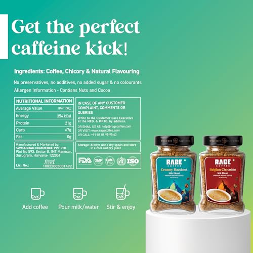Rage Coffee Silk Blend Instant