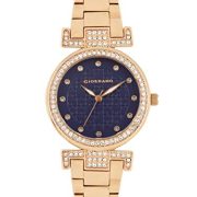 Giordano 3 Hand Mechanism Analog Wrist Watch for Women Water Resistant with Classy Dial and Strap|Compliment Your Look|Ideal Gift for Female|Girl's|Ladies - A2057