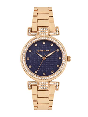 Giordano 3 Hand Mechanism Analog Wrist Watch for Women Water Resistant with Classy Dial and Strap|Compliment Your Look|Ideal Gift for Female|Girl's|Ladies - A2057