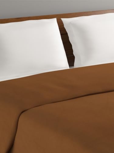 220 GSM All Season Brown Fleece Blanket Double Bed| TC - 220 - Image 4