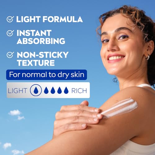NIVEA Aloe Hydration Body Lotion 600 ml | 72 H Moisturization | Refreshing | Non Sticky Feel | With Goodness of Aloe Vera For Instant Hydrating In Summer | For Men & Women - Image 6