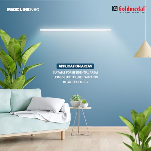 Goldmedal Magic Line Neo 22W LED Batten | With 2000 Lumens | LED Tubelight for Home | Surge Protection up to 4kV | High Voltage Protection up to 300VAC | Cool Daylight (6500K) - Image 4