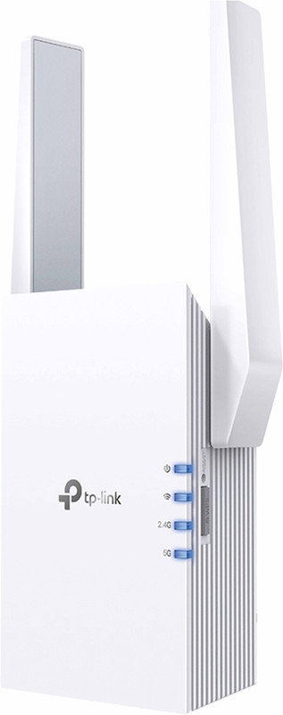 TP-Link RE605X WiFi Range Extender 2.4 GHz, 5 GHz 1800 Mbps Wifi Speed Dual Band External Antenna Ethernet (Cable Broadband)(White)