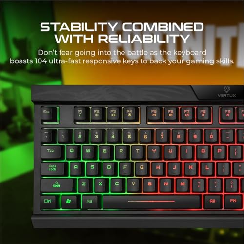 Promate Vertux Promate Gaming Keyboard