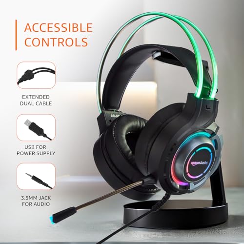 Amazon Basics RGB Wired Gaming