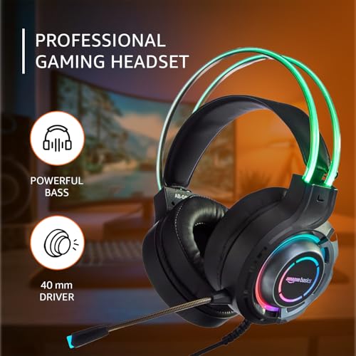 Amazon Basics RGB Wired Gaming