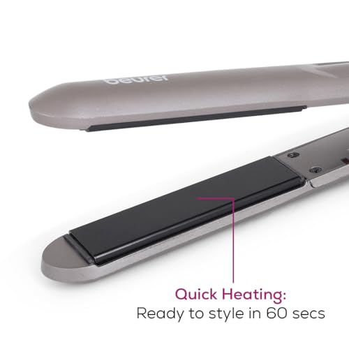 Beurer HS 15 Hair Straightner with ceramic coated plates | Compact Design with light weight, suitable for all kind of hair. - Image 6