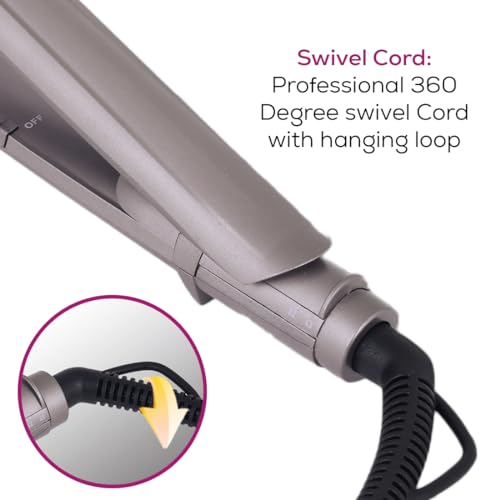 Beurer HS 15 Hair Straightner with ceramic coated plates | Compact Design with light weight, suitable for all kind of hair. - Image 7