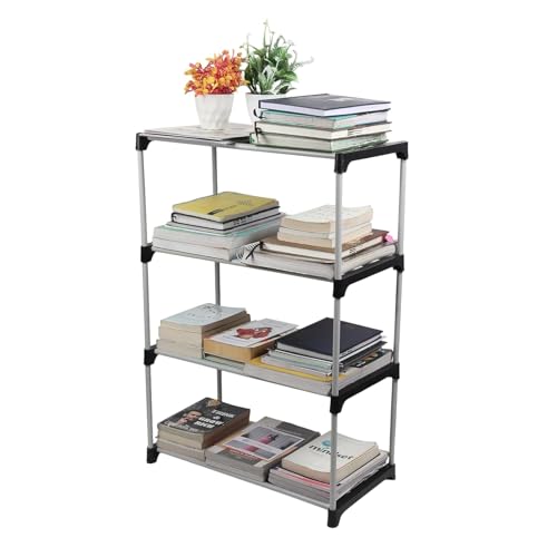 4-Tier Book Rack - Sturdy