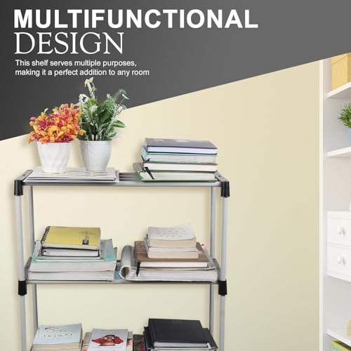 4-Tier Book Rack - Sturdy