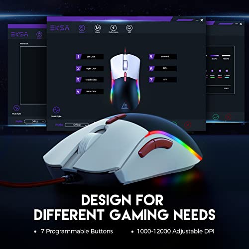EKSA EM200 Gaming Mouse Wired