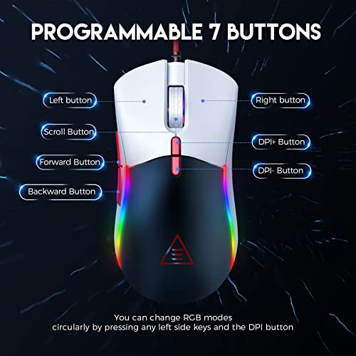 EKSA EM200 Gaming Mouse Wired