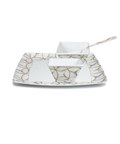 Bataniya Triple Coated 4-Piece Dinner