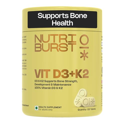 Nutriburst Vitamin D3 + K2