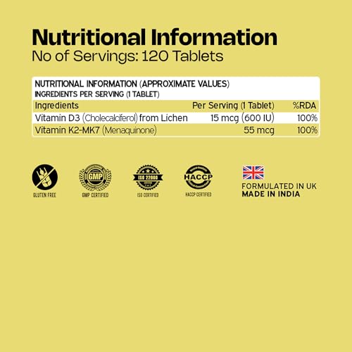 Nutriburst Vitamin D3 + K2
