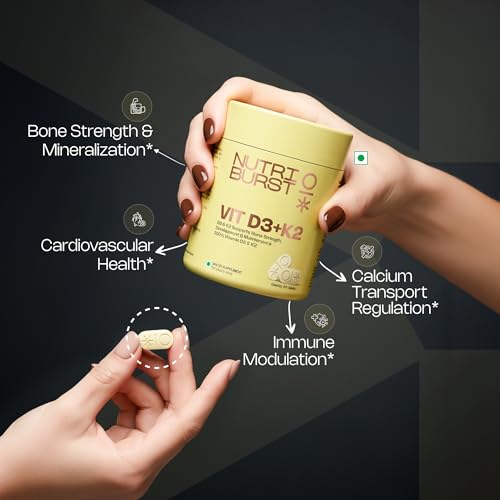 Nutriburst Vitamin D3 + K2
