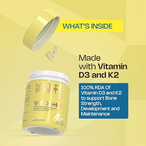 Nutriburst Vitamin D3 + K2