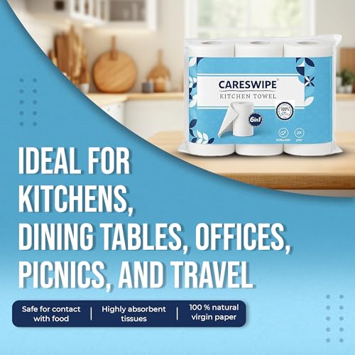 2 Ply Kitchen Tissue Rolls