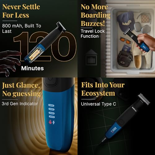 MENHOOD ProBlade 3-in-1 Hybrid Trimmer