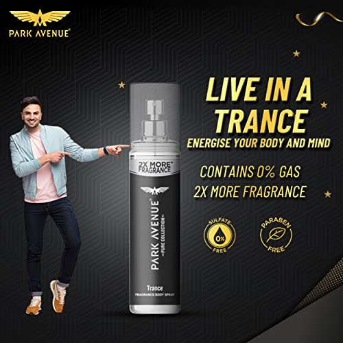 Park Avenue Pure Collection Trance Fragrance Body Spray for Men, 135ml - Image 5