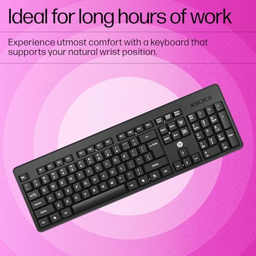HP K160 Wireless Keyboard/Quick Comfy