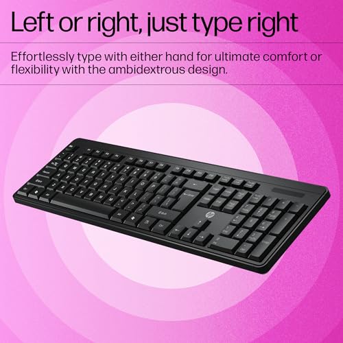 HP K160 Wireless Keyboard/Quick Comfy