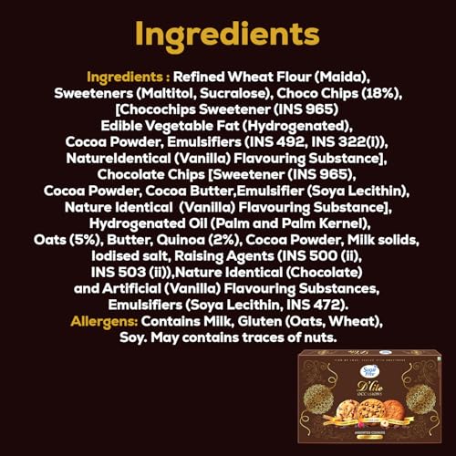 Sugar Free D'Lite Assorted Cookies 225g - Image 4