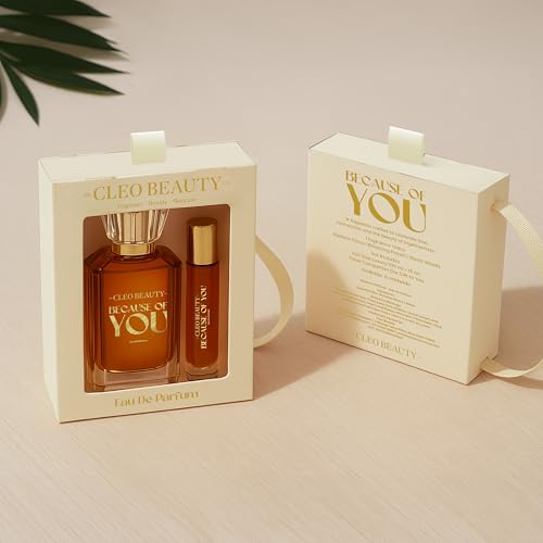 Cleo Beauty Perfume Pack For Men (100 MLBecause Of You) - Image 4