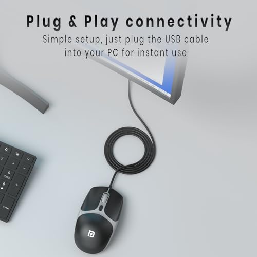 Portronics Toad 103 Wired Optical