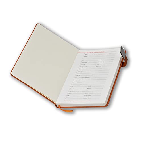 COI Orange Faux Leather Undated