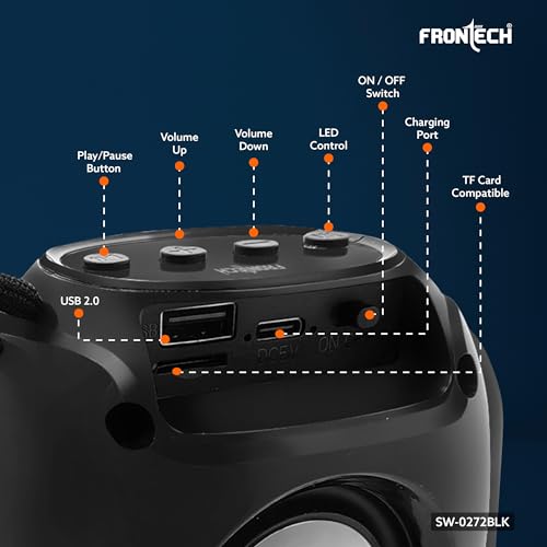 FRONTECH Portable Multimedia Speaker