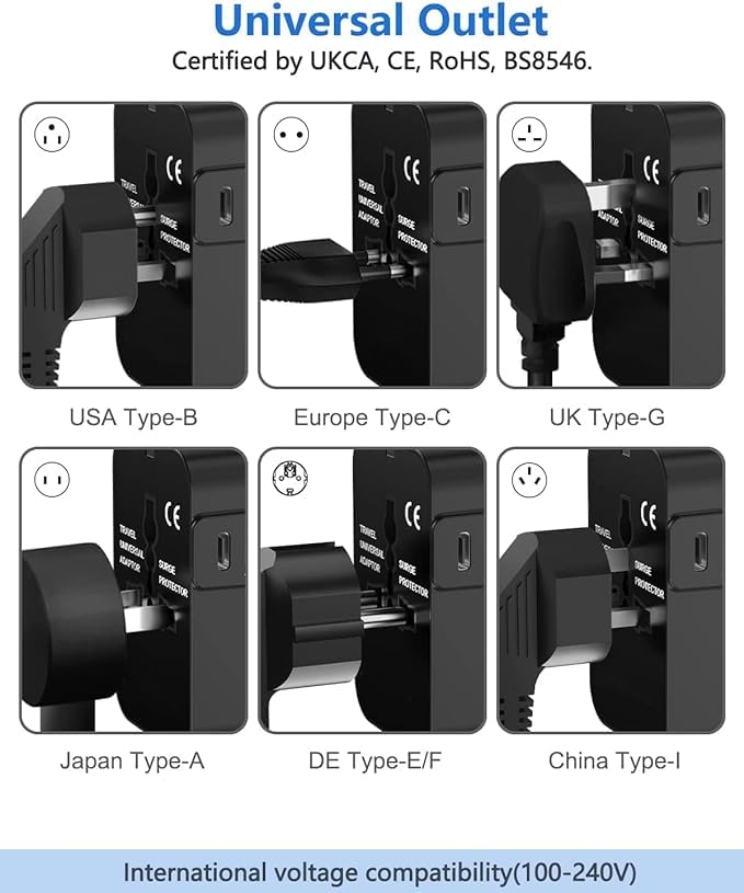 Basics India Universal Travel Adapter