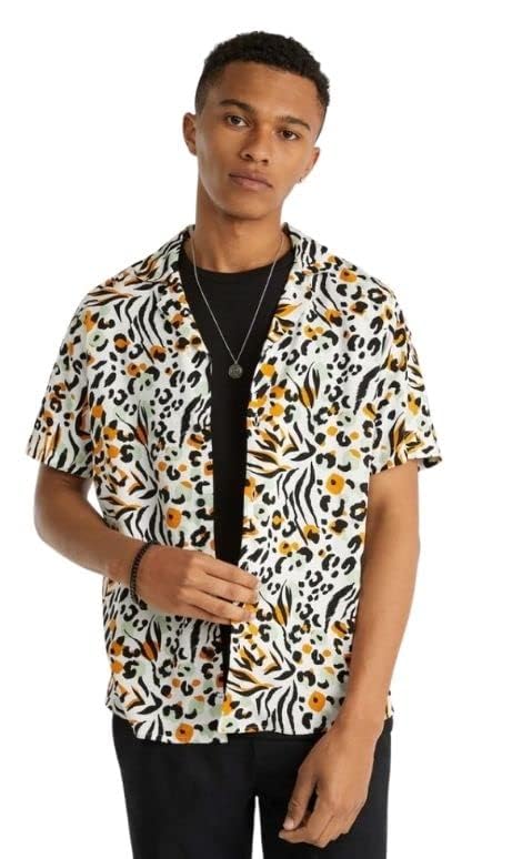 DHRUVI TRENDZ Men's Rayon Regular