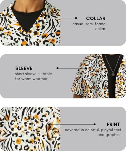 DHRUVI TRENDZ Men's Rayon Regular