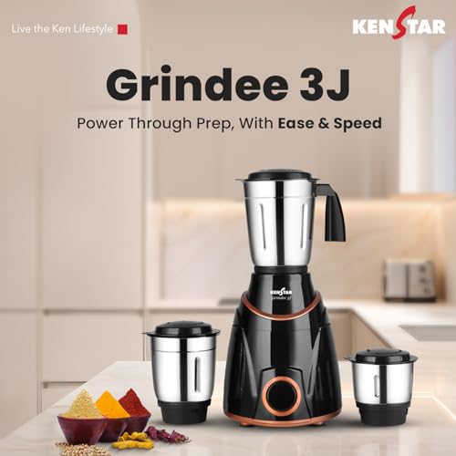 Kenstar GRINDEE 3J Mixer Grinder